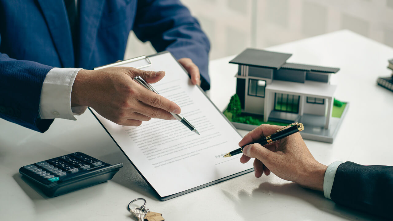 接客場面の写真