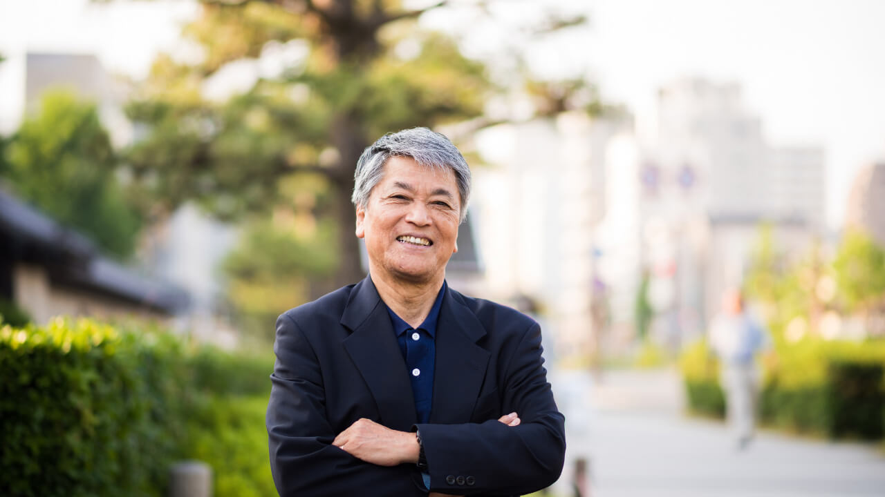 接客場面の写真