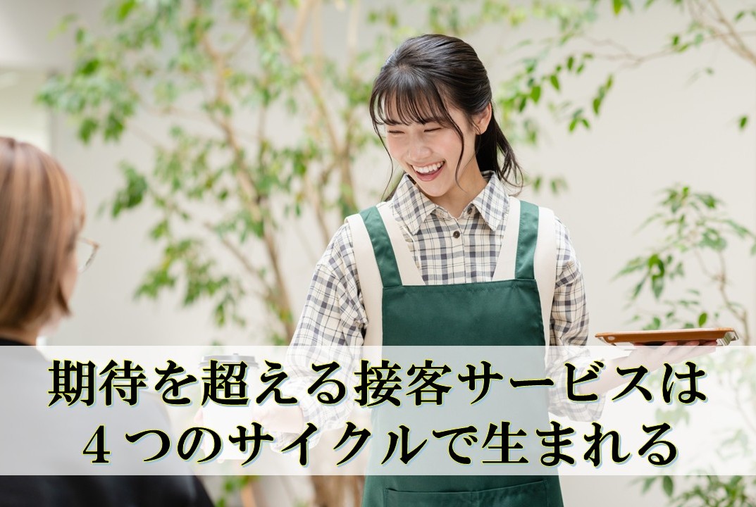 期待を超える接客サービスは4つのサイクルで生まれる 　―― テクノロジー時代の接客戦略：OODAで付加価値をデザインする ――
